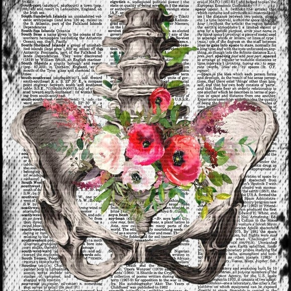 Gothic Anatomy Wild Roses Art Print Bundle Special - Picture 4 of 6